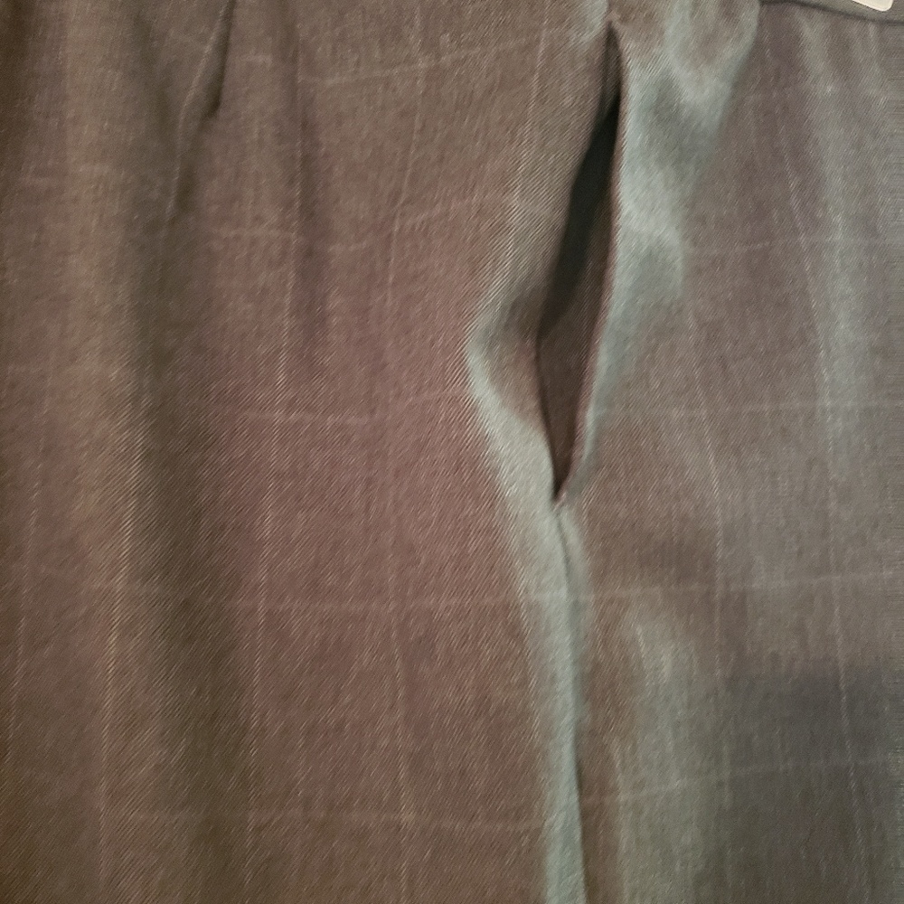 Kasper Gray Slacks Subtle Pattern-Have Jacket 2 - image 6